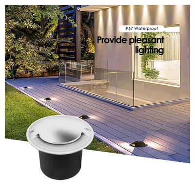 Treppen-Deck-Schritt-Eingangslicht 1W IP67 Außen-COB LED 12w Leuchten mit Vierseiten-Ausstrahlung