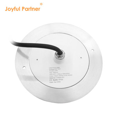 Unterwasseruntertauchbare LED-Poolleuchten DC12V Konstante Spannung 10W DIA160*7.5MM mit APP-Fernbedienung
