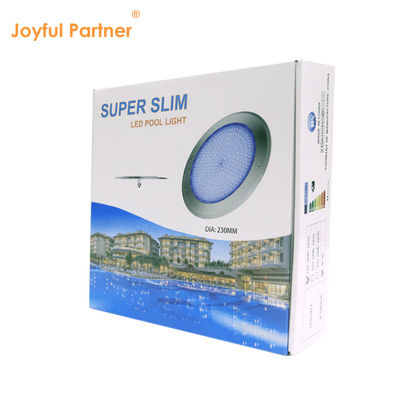 18W 316SS Unterwasserwandmontierte LED-Poolleuchte 230MM DC12V 252pcs SMD2835 Warmweiß Konstante Spannung