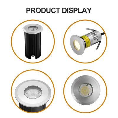 1W 2W Schwimmbad Unterwasserlicht eingeschlossen IP68 Led Vergrabene Lichter