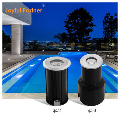 1W 2W Schwimmbad Unterwasserlicht eingeschlossen IP68 Led Vergrabene Lichter