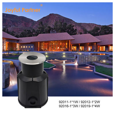 Mini-LED-Schwimmbad-Unterwasserlicht Edelstahl 316 12V/24V DC Warmweiß