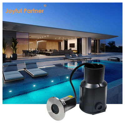 Mini-LED-Schwimmbad Unterwasserlicht-Spa-Lampe Edelstahl 12V / 24V Gleichstrom