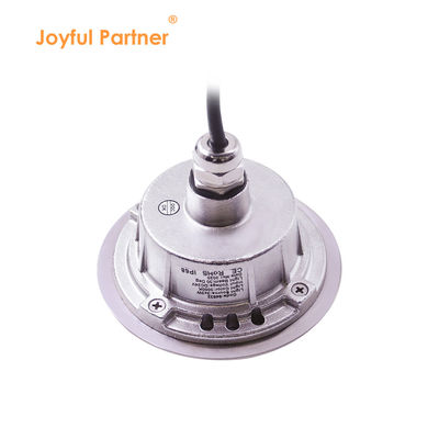 DIA 118mm IP68 304 Edelstahl Warmweiß Unterwasser-LED-Licht 3W DC24v mit Kunststoff-Hülle