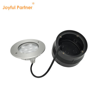 12V 24V LED Unterwasserlicht 9W 18W RGB Vollfarbe aus Edelstahl IP68 Lichter für Pool