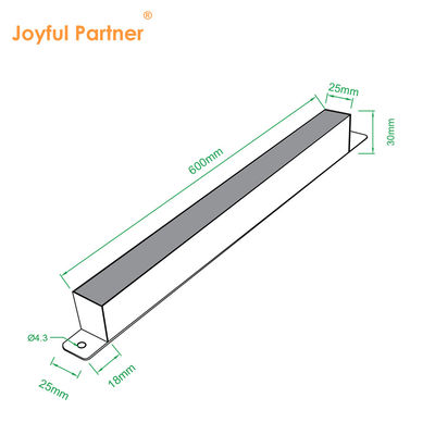 Lineare Poolbeleuchtung IP68 Außen DC24V 316 Edelstahl LED-Linienbalkenlampe Kaltweiß
