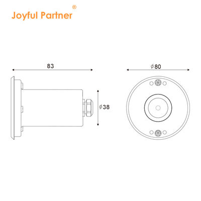 IP68 Unterwasser LED Poolleuchten Edelstahl 316 1W 2W Tauchbar Asymmetrische Linse
