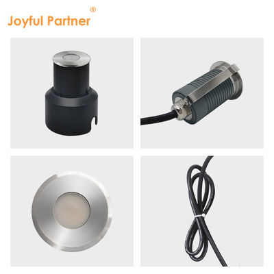 Edelstahl eingebettete kleine Deckbeleuchtung 1W 2W 3W LED-Untergrundlampen