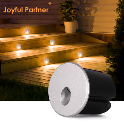 2W LED-Rückstandslicht DC24V Schrittlicht Warmweiß IP65 Wasserdicht Wandlicht Treppe mit Kunststoffmontage