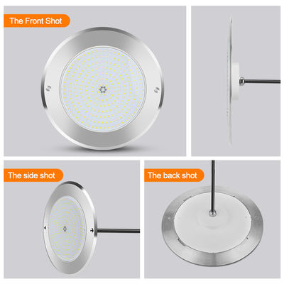 SUS316 Abdeckung IP68 DC12V 3000K Unterwasser LED SPA Teichbeleuchtung