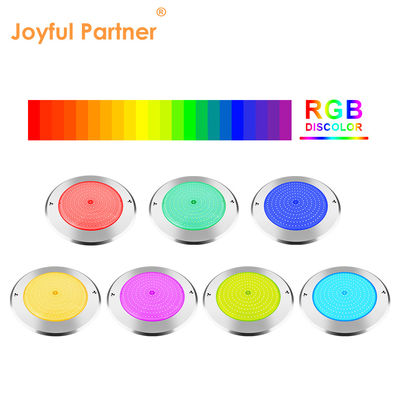Unterwasser-LED-Schwimmbadleuchten 316 Edelstahl 25W Smd2835 Harz gefüllt Rgb 3000K