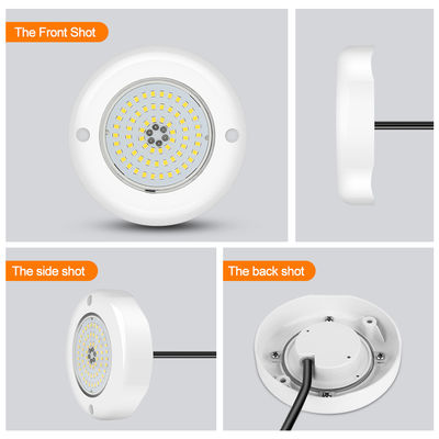 Schwimmbadleuchten Led 6W 18W 35W 42W Synchronisierte RGB Farbwechselharz gefüllt