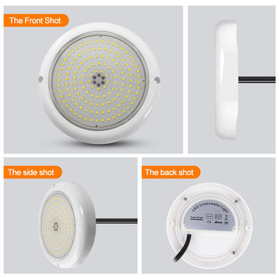 Resin Epoxy IP68 Poolbeleuchtung Weiße Farbe PAR56 Glühbirne 10W LED Unterwasserlicht