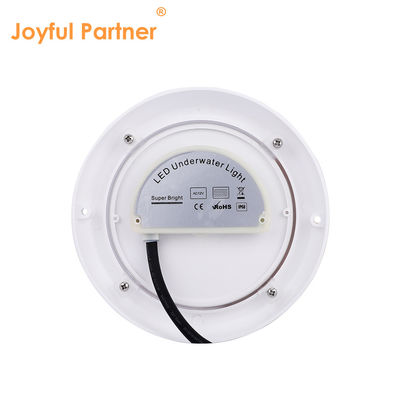 Schwimmbadlicht IP68 Epoxidharz gefüllt Aquarienleuchten RGB AC12V ABS Oberflächenmontiert