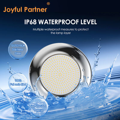 Joyful Pool Lichter 12v AC Upgrade SMD Chip RGB Farbe IP68 All in einem Set Design für Beton Pool