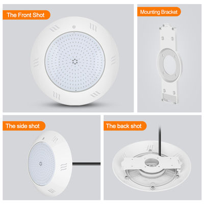 Wandleuchte IP68 Unterwasserlicht Mehrfarbige Fernbedienung Schwimmbad LED Poollicht ABS Gehäuse