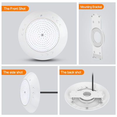 18W Par56 LED-Schwimmbad Oberflächengestützte Led-Unterwasserbeckenleuchten AC 12V RGB für Waterscape-Gärten