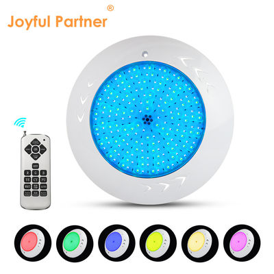 18W Par56 LED-Schwimmbad Oberflächengestützte Led-Unterwasserbeckenleuchten AC 12V RGB für Waterscape-Gärten