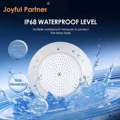 18W Par56 LED-Schwimmbad Oberflächengestützte Led-Unterwasserbeckenleuchten AC 12V RGB für Waterscape-Gärten