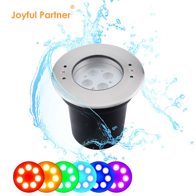 LED Unterwasserpoolscheinwerfer 4W 8W 12W 24VDC IP68 Wasserdicht Edelstahl 316 RGB 3in1 für Schwimmbäder