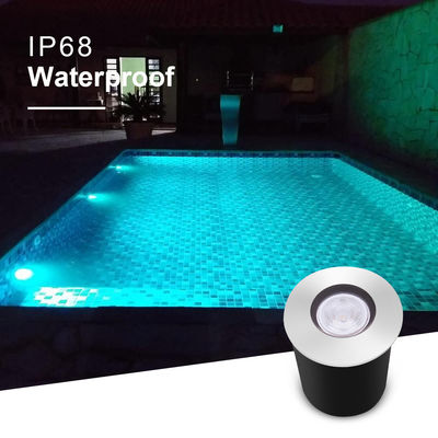 Mini-DMX-Poollicht RGB-Einschlaglicht Schrittlicht für Schwimmbäder IP68