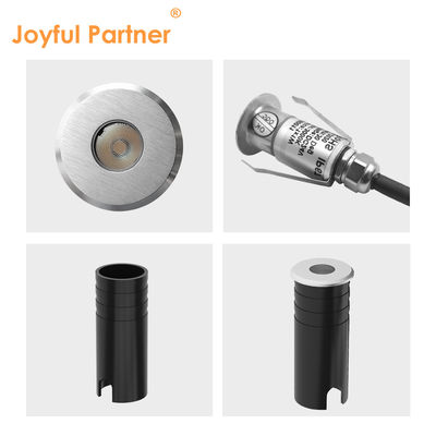 IP67 LED Mini-Bodenlicht Edelstahl 316 1W DIA 25MM CREE XPE LED Einfarbig 3000K