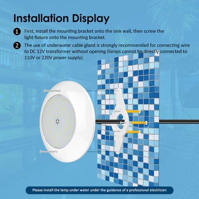 OEM/ODM Hersteller Wasserdicht 15W RGB WiFi Steuerung 4 Drähte Verbindung SMD 2835 AC 12V 35W