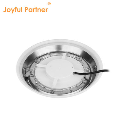 Unterwasser-Schwimmbad-Licht AC12V Edelstahl Farbänder Wandmontiert RGB ø280*35mm