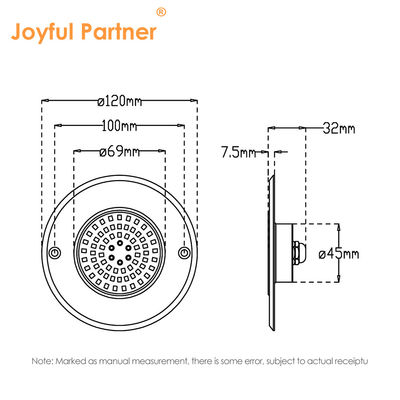 Par 56 RGB LED Schwimmbadleuchte 6W 10W 18W 25W 35W 42W ultraflach 7,5 mm superdünn harzgefüllt AC 12V Spannung SMD LED mit SS316L Material