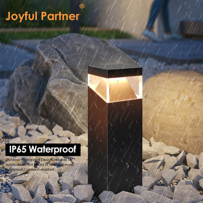Garten LED Rasenlicht Pollerleuchte Edelstahl Material AC 220V Anti-UV Quadratisch IP65 Für Hof