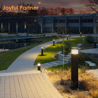 Wasserdichte LED-Bollard-Rasenbeleuchtung Aluminium-Bridgelux-LED 10W H800MM Für Außendekoration