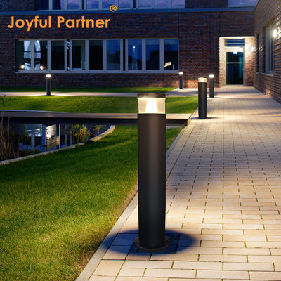 Wasserdichte LED-Bollard-Rasenbeleuchtung Aluminium-Bridgelux-LED 10W H800MM Für Außendekoration