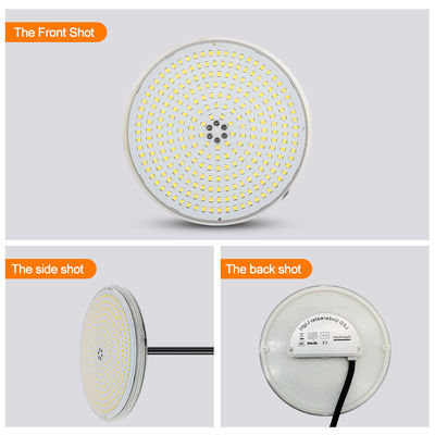 Vollharz gefüllte flache PAR56 LED-Poolleuchten UV-Schutz PC-Material Ersatz Halogenlampen 35W 42W