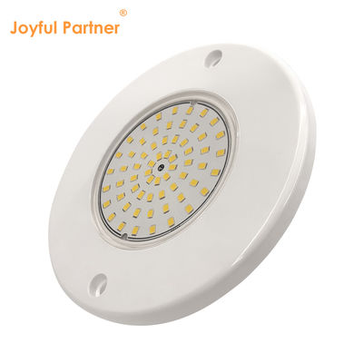 Harz gefüllter Poollichtreflector 160mm DC12V 10W Vollkunststoff SMD2835 108pcs RGBW Farbe Konstante Spannung