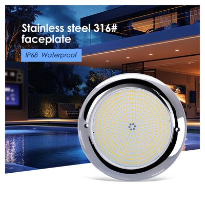 SMD LED SPA-Leuchten Par56 Edelstahl IP68 Wasserdicht AC12V Oberflächenmontage