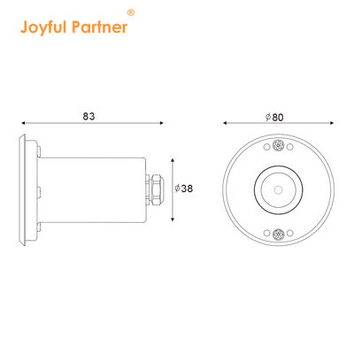 IP68 Unterwasser-Einbauleuchte 3WRGB3in1 LED Edelstahl 316L DC24V Dekoration für Pool