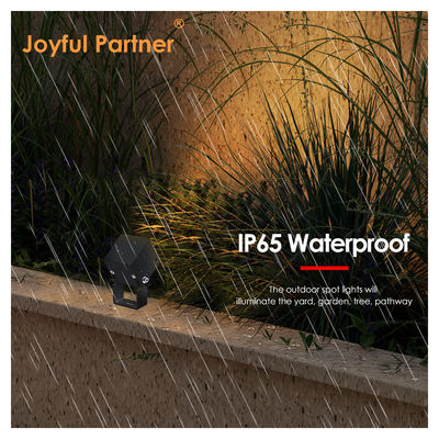 Joyful Partner LED Quadratprojektorlicht 1W LED Einzelfarbe 3000K DMX512 dimmbar mit Schmalstrahl