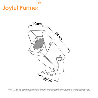 LED-Beleuchtung für den Außenbereich für die Architektur Schmalen Lichtwinkel IP65 1W Einfarbige CE RoHS-zertifiziert