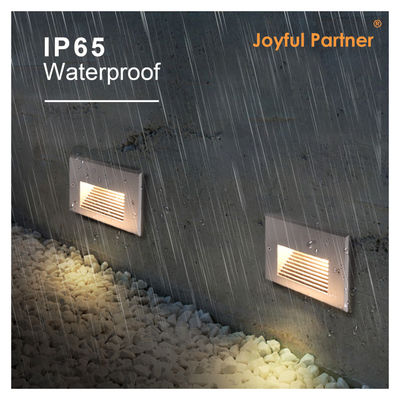 Neue rechteckige 3W SMD LED Stufenleuchten 170*106mm AC100-240V IK10 Außenbereich Weiße Farbe