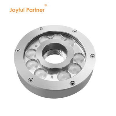 DC24V Wasserdichter RGB LED Ring Bunte Düsenlampe Unterwasserlicht Springbrunnen 9W & 27W Schutzart IP68