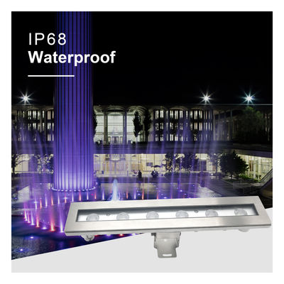 Linear Underwater Pool Light Hot Selling 316 Stainless Steel IP68 Waterproof 18W RGB3IN1 LED With Tripod
