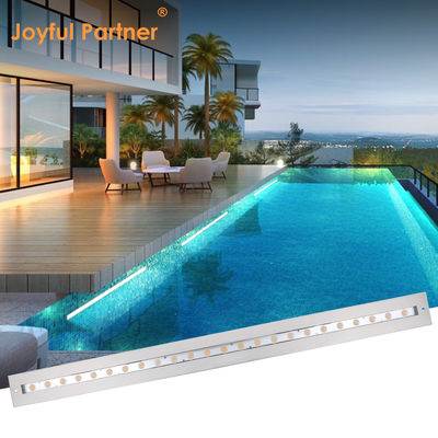 LED-Wandfluter Unterwasser Linearlicht RGBW 4in1 3 Jahre Garantie Outdoor Edelstahlgehäuse IP68