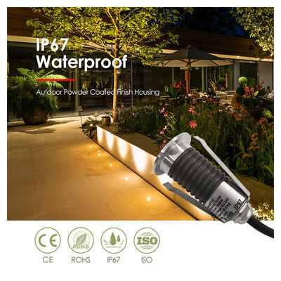 Mini-Decklicht 12V 24V 1W 2W LED Einfarbig DIA 38MM für Gartenplatz