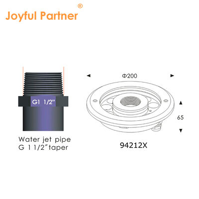 LED 12V 24V Springbrunnen Unterwasserlicht IP68 Edelstahl RGB Wasserstrahl Struktur wasserdicht Farbwechsel Außensteuerung