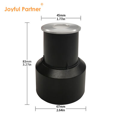 LED-Untergrundlicht IP67 3W Langlebigkeit Edelstahl Frostglas ohne Linse DC12V 24V