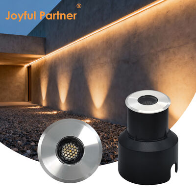 Unterflur-Aufwärtsleuchte IP67 3W CREE LED Anti-Blend-Design DIA45MM Aluminiumgehäuse für Straßen