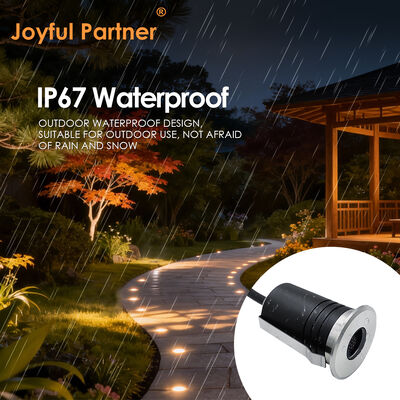 Unterflur-Aufwärtsleuchte IP67 3W CREE LED Anti-Blend-Design DIA45MM Aluminiumgehäuse für Straßen