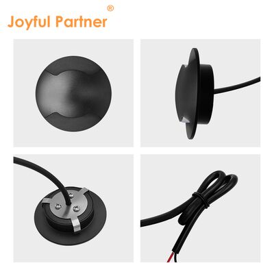 Side View Underground Lamp 12V-24V DC IP67 Aluminum Housing DIA60MM One Two Side-way