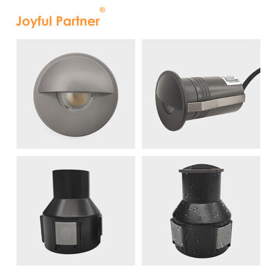 Bodeneinbaustrahler IP67 CE Wasserdicht 316 Edelstahlblende DC 24V Für Garten Hof