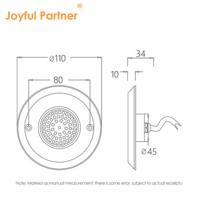 Led-Poolleuchten DC12V 42W 10MM Dicke Integrieren SMD 2835 RGB Farbwechselharz mit Edelstahlmaterial gefüllt